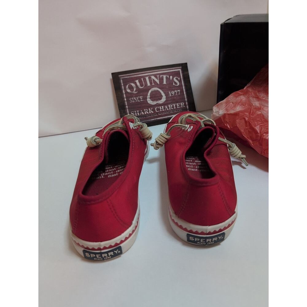 Sperry Jaws Movie 7 Shoes Box Red celebrate 50th anniv!!!